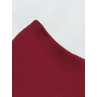 Maska ochronna z bawełny wielorazowego użytku - bordowa